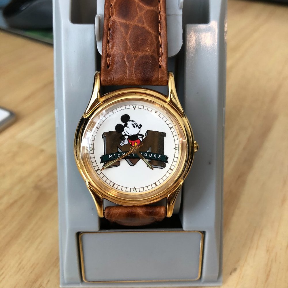 Disney Mickey Mouse Watch "Big M" Character Watch
